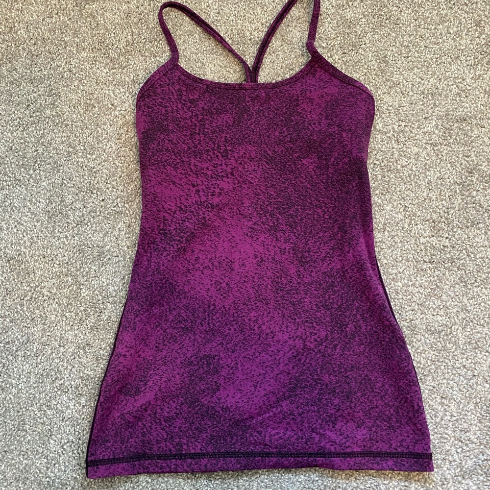 Lulu lemon tank (no padding) size 2